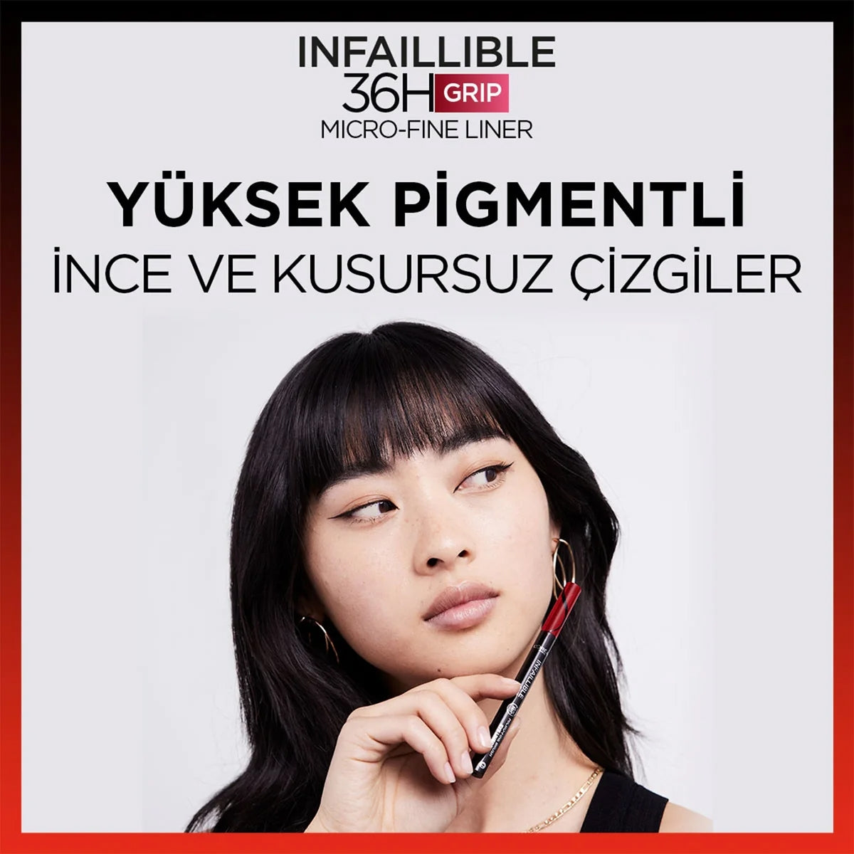 Eyeliner Infaillible Grip Micro-Fine 01 Obsidian