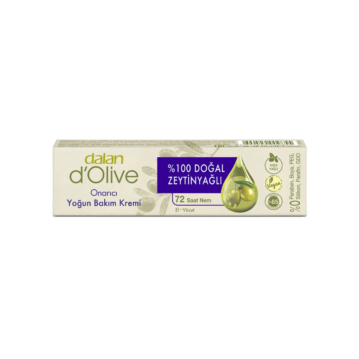 El ve Vücut Kremi Zeytinyağlı 20 ml