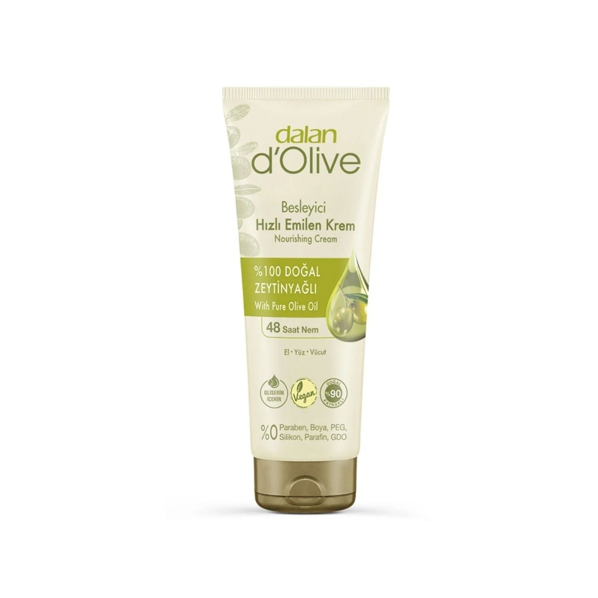 D’olive Zeytinyağlı Tüp Krem 250 Ml