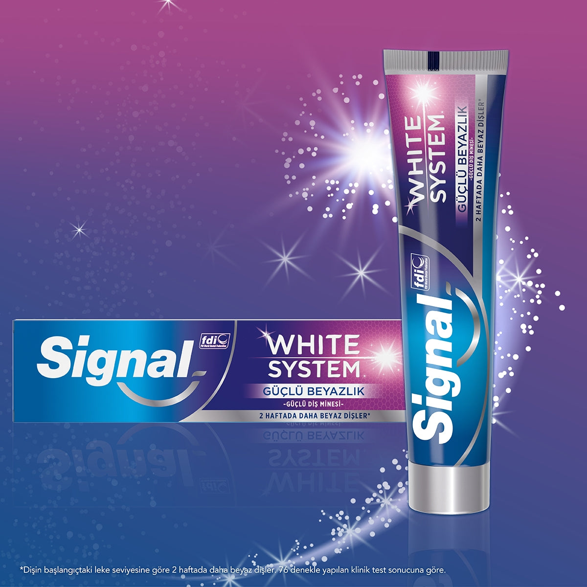 Diş Macunu White System Güçlü Beyazlık 75 ml