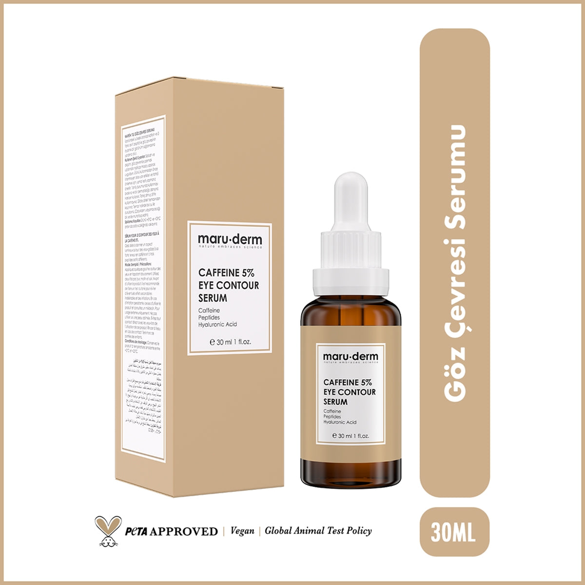Göz Çevresi Serumu %5 Caffeine 30 ml