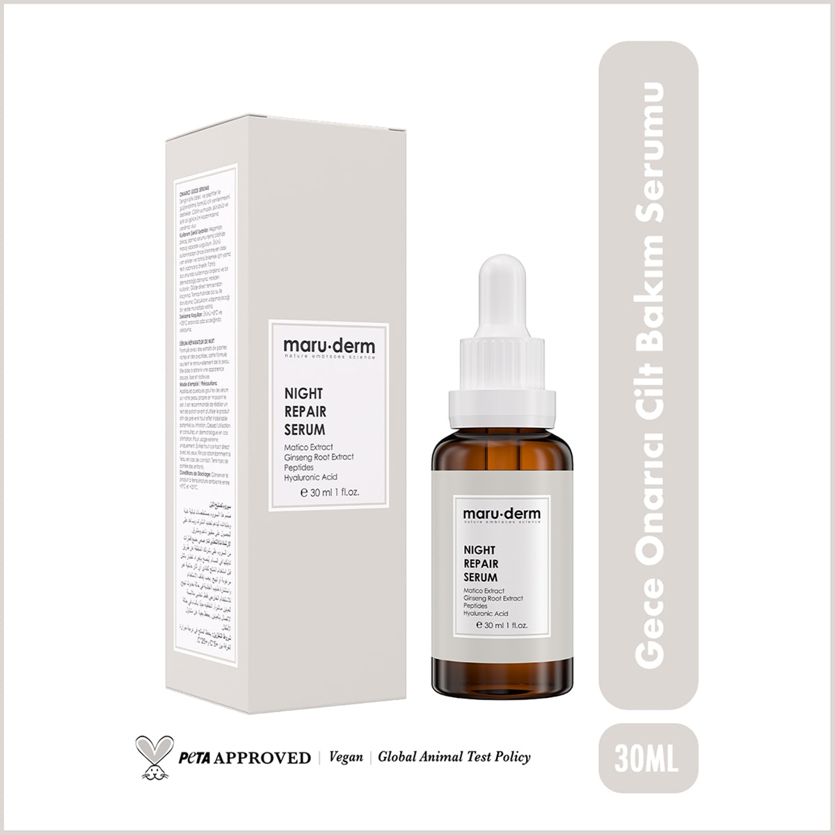 Yüz Bakım Serumu Night Repair 30 ml