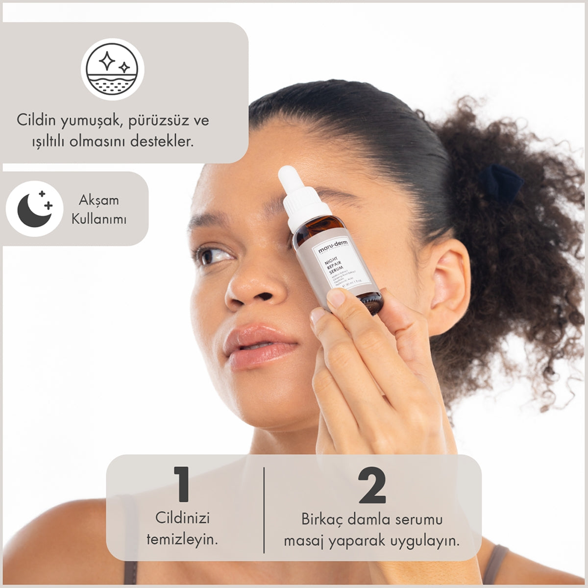Yüz Bakım Serumu Night Repair 30 ml