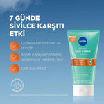 Derma Skin Clear Sivilce Karşıtı Peeling 150ml, Niasinamid, Salisilik
Asit