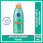 Derma Skin Clear Sivilce Karşıtı Tonik 200ml, Niasinamid, Salisilik Asit
