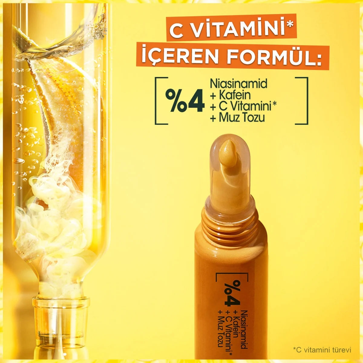 Göz Çevresi Bakım Kremi C Vitamini 15 ml