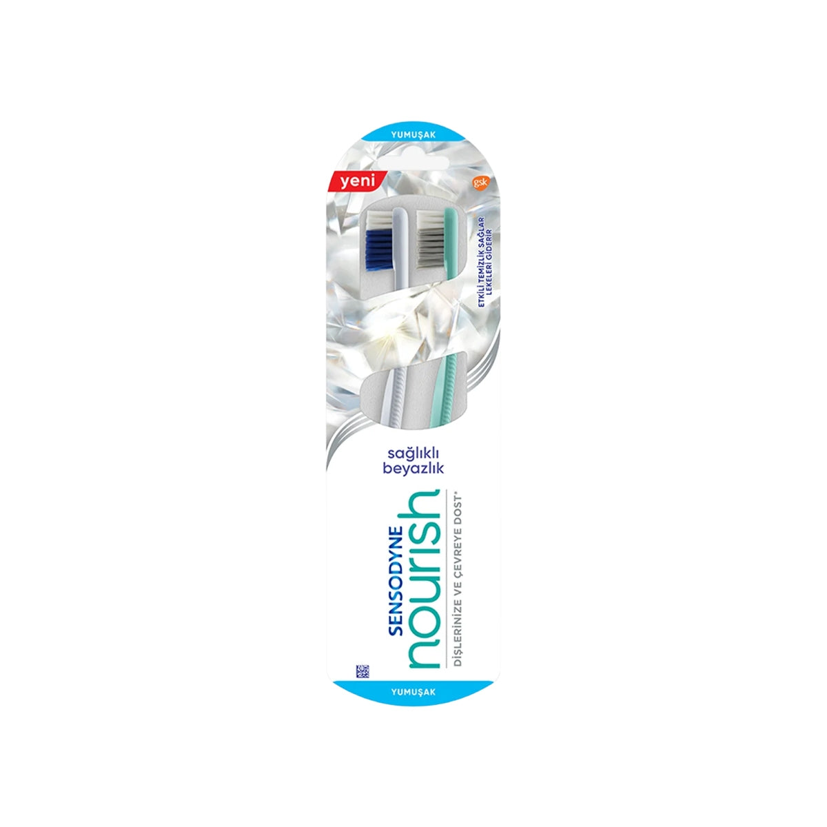 Diş Fırçası Nourish Sağlıklı Beyazlık 1+1