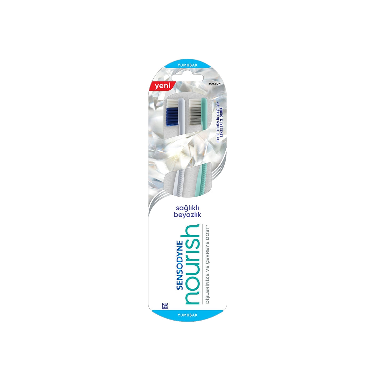 Diş Fırçası Nourish Sağlıklı Beyazlık 1+1