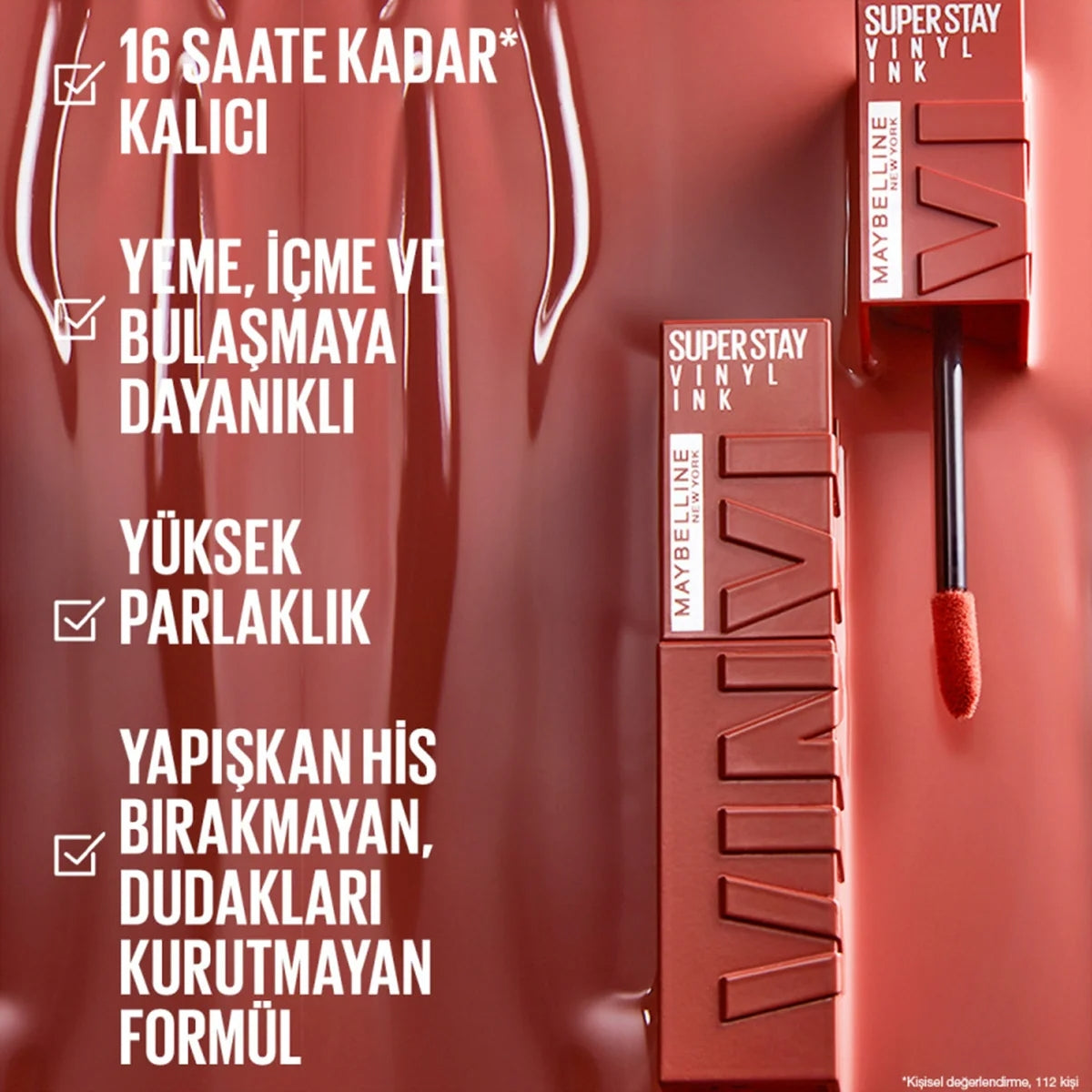 Super Stay Vinyl Ink Likit Parlak Ruj 120 Punchy
