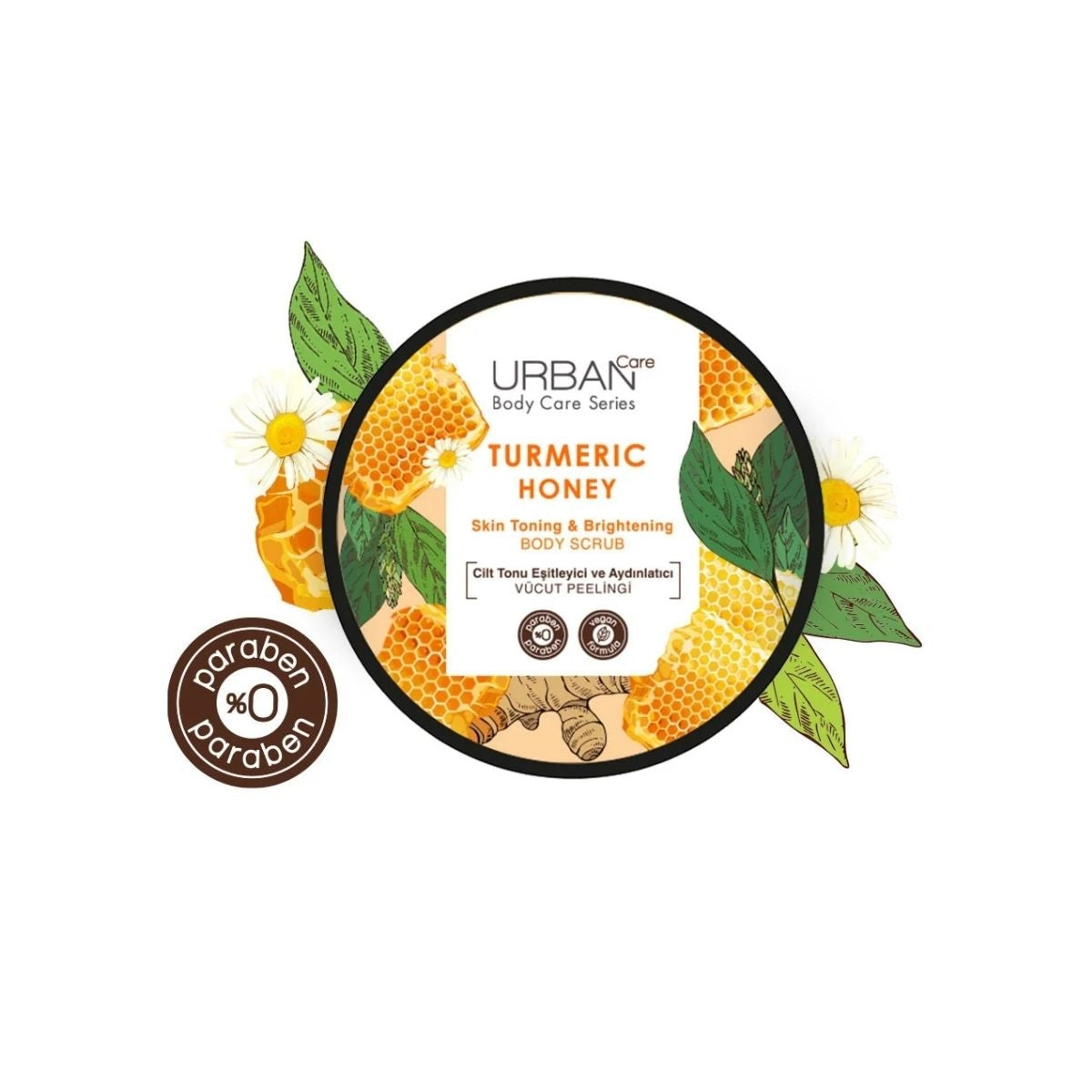 Vücut Peeling Turmeric Honey 200 ml