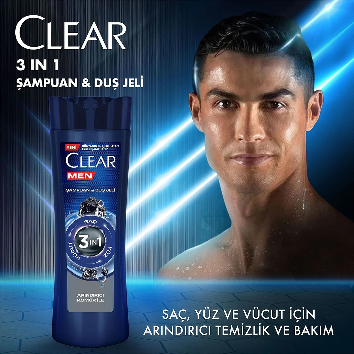 Arındırıcı Kömür Şampuan ve Duş Jeli 350 ml