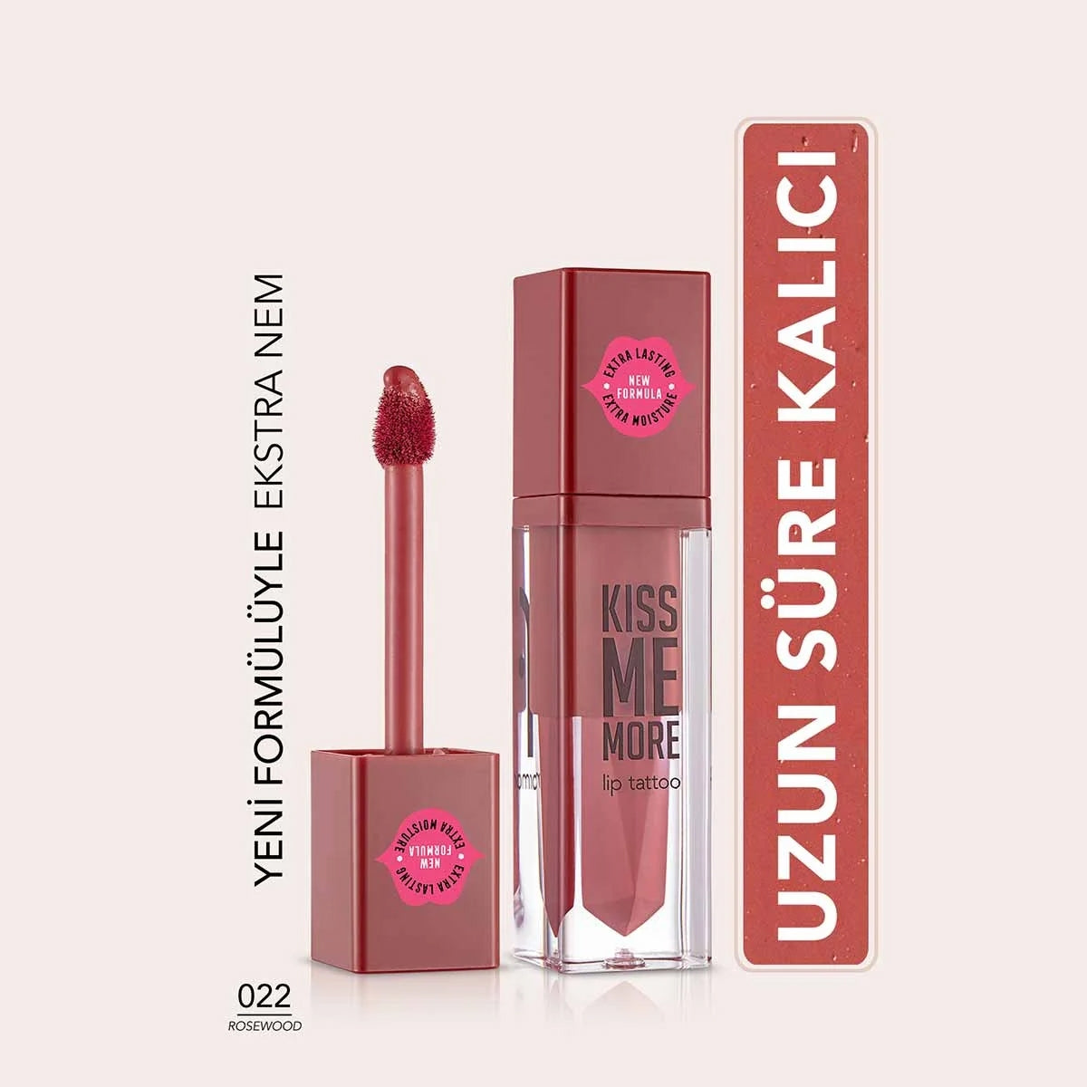 Ruj Kiss Me More 022 Rosewood 3,8ml






