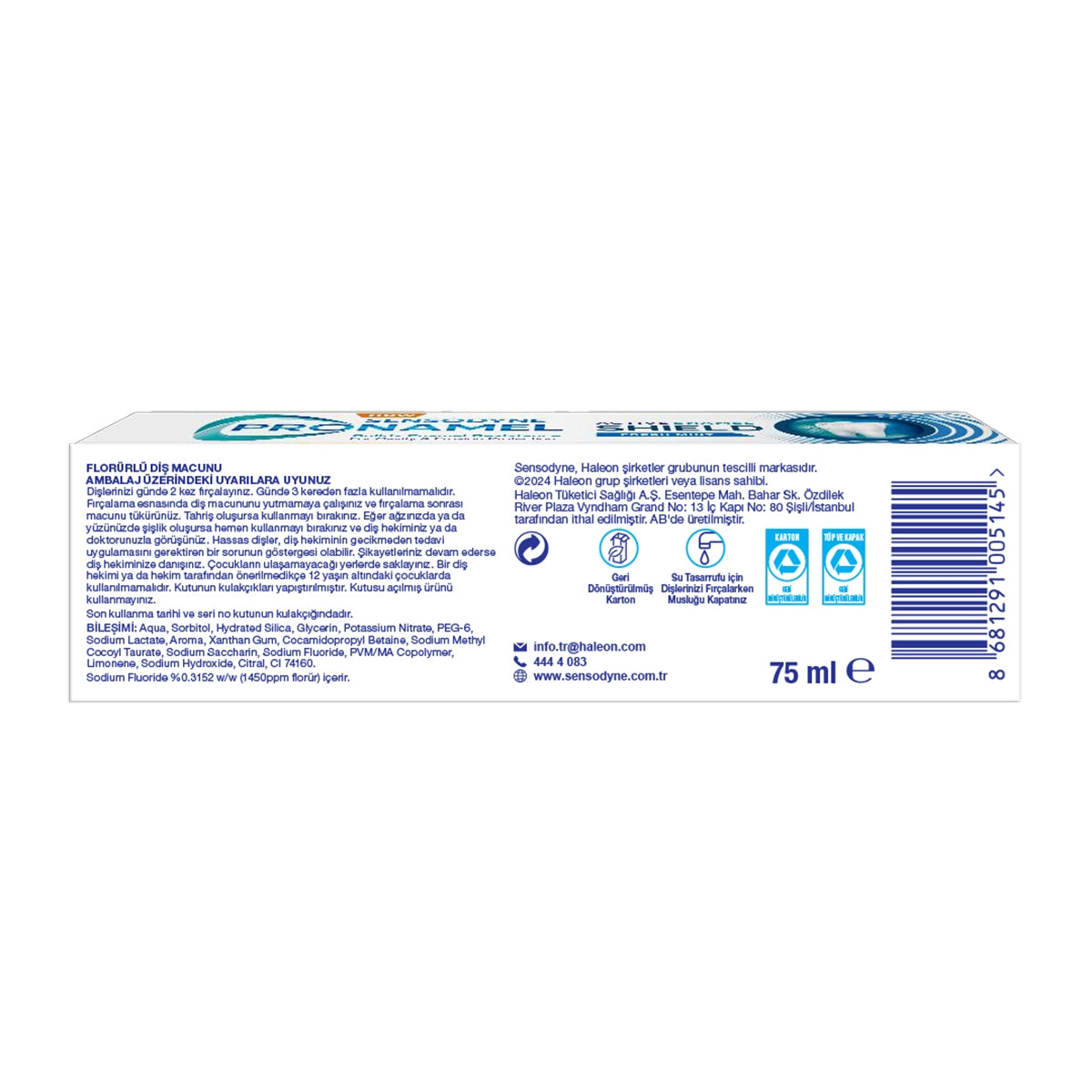 Diş Macunu Promine Aktif Diş Minesi Kalkanı 75 ml