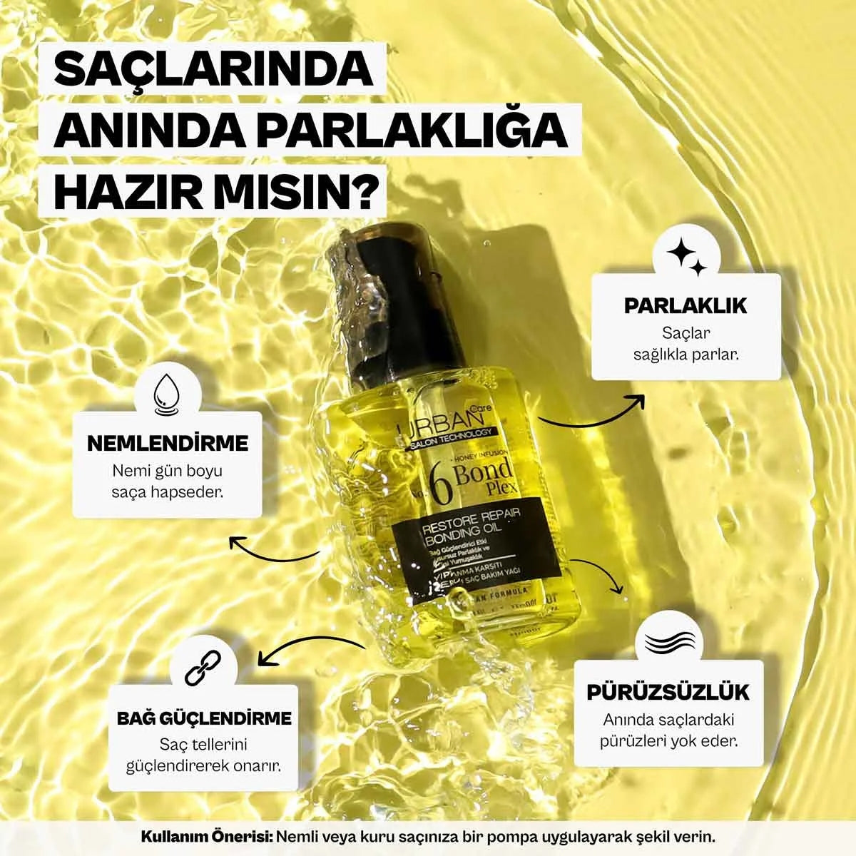 Bond Plex Saç Bakım Yağı 100 Ml