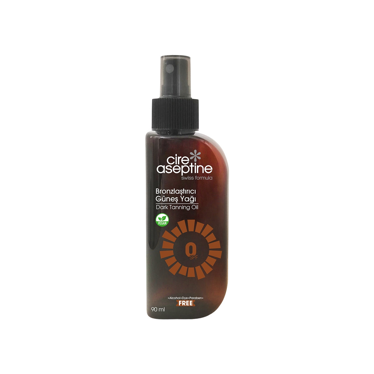 Güneş Yağı Bronzlaştırıcı SPF0 90 ml