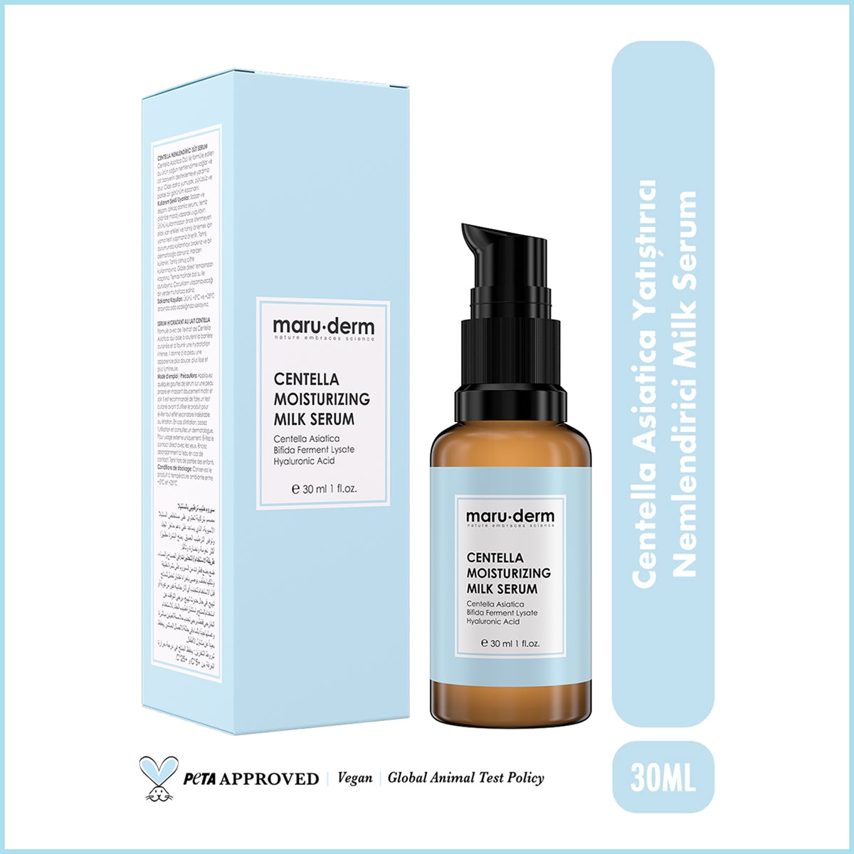 Yüz Bakım Süt Serumu Centella 30 ml