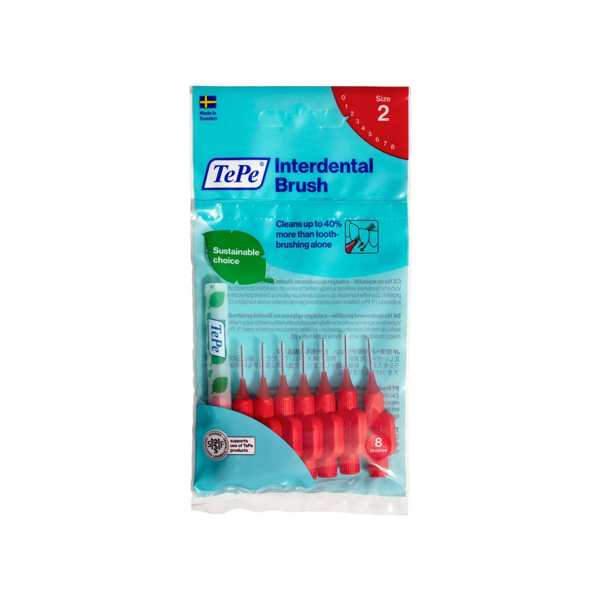Arayüz Fırçası 0.5 mm Kırmızı 8'li