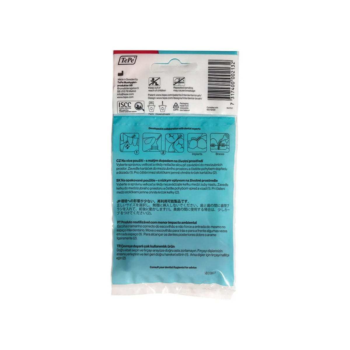 Arayüz Fırçası 0.5 mm Kırmızı 8'li