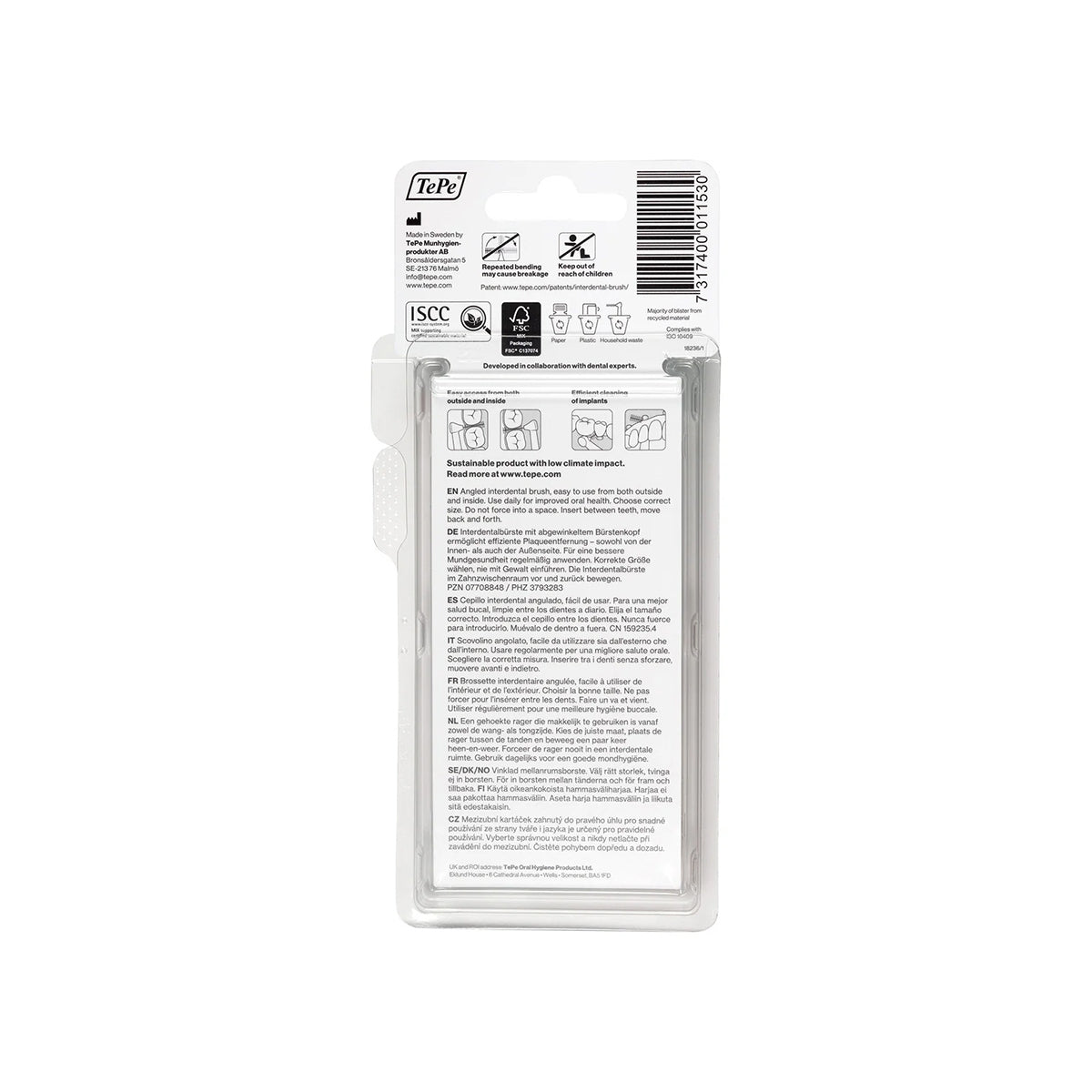 Angle Saplı Arayüz Fırçası 0.5 mm Kırmızı 6'lı