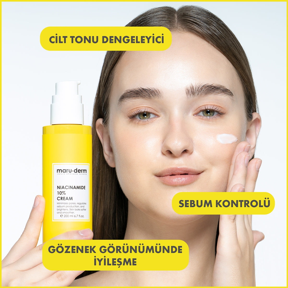 Yüz Bakım Kremi Niacinamide %10 200 ml