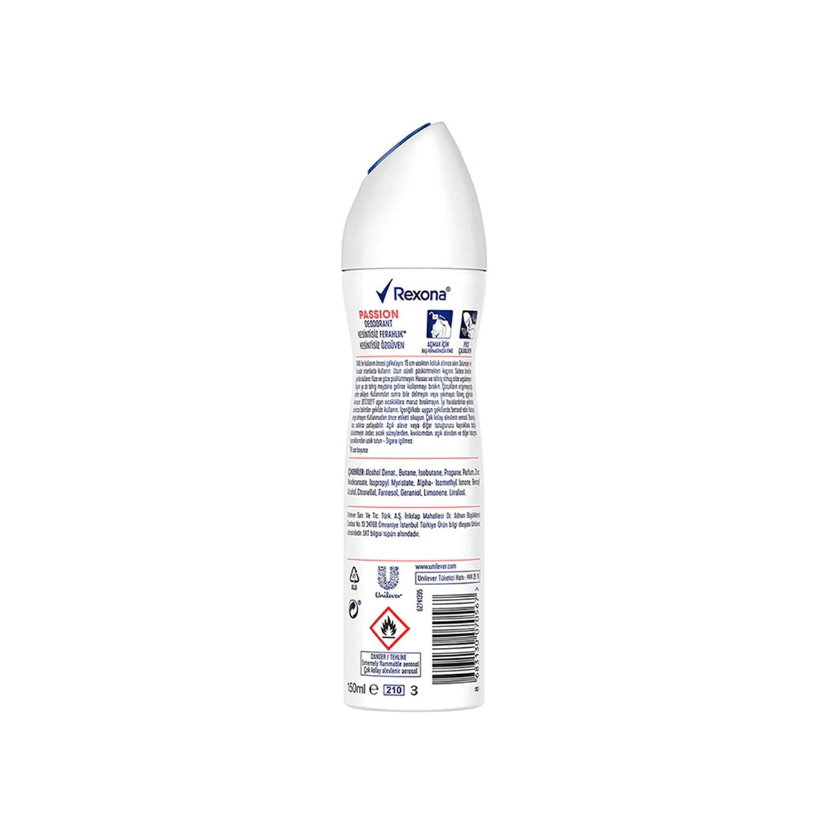 Kadın Deodorant Sprey Passion 150 ml
