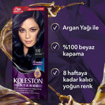 Saç Boyası Mavi Siyah 1