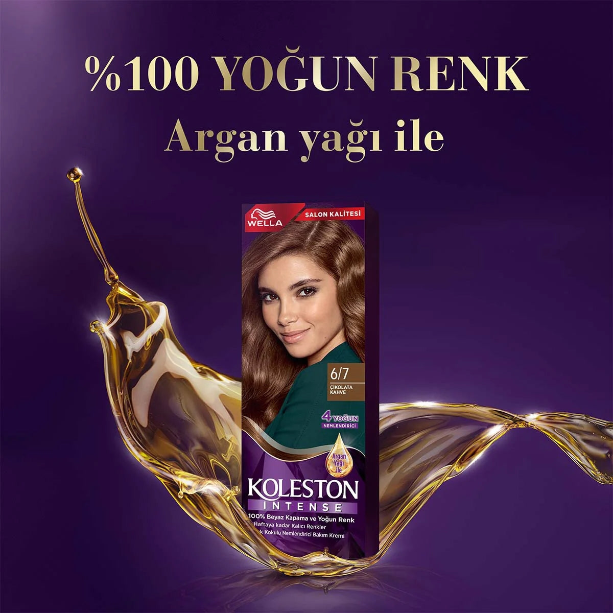 Saç Boyası Çikolata Kahve 6-7