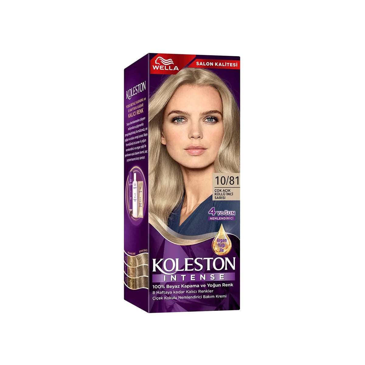 Koleston Intense 10.81 Çok Açık Küllü İnci Sarısı Saç Boyası