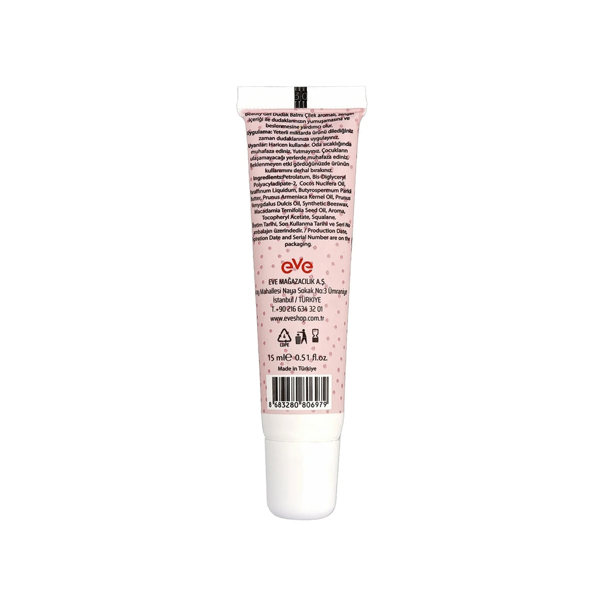 Lip Balm Çilek 15 ml