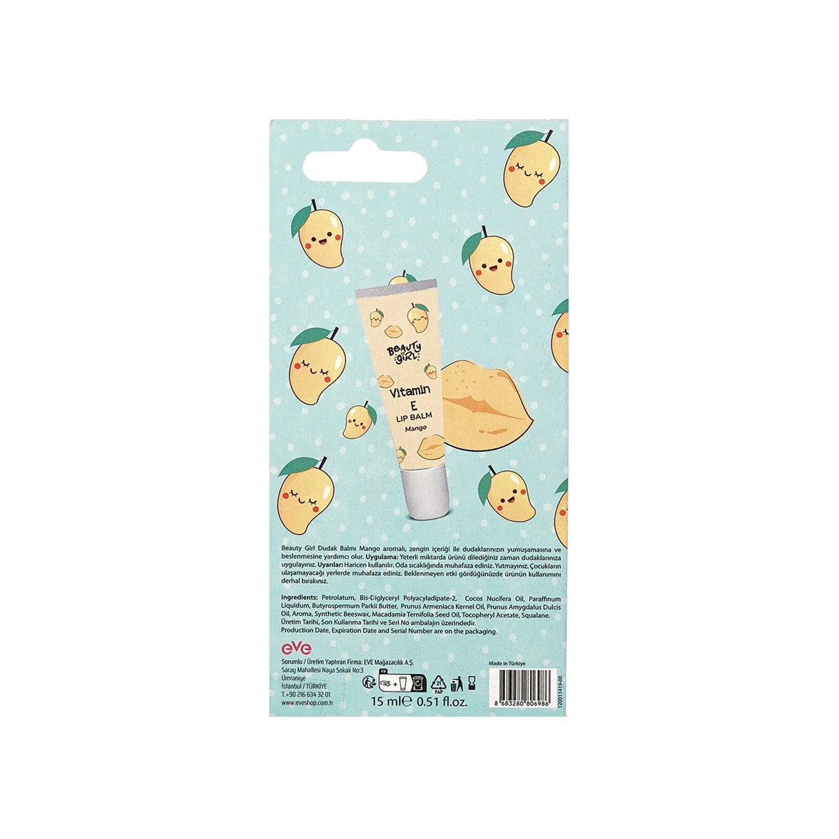 Lip Balm Mango 15 ml