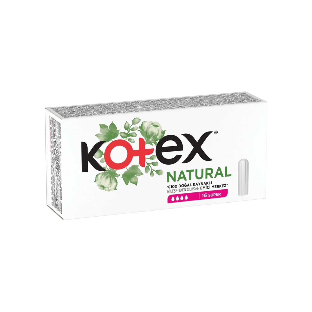 Tampon Natural Süper 16'lı