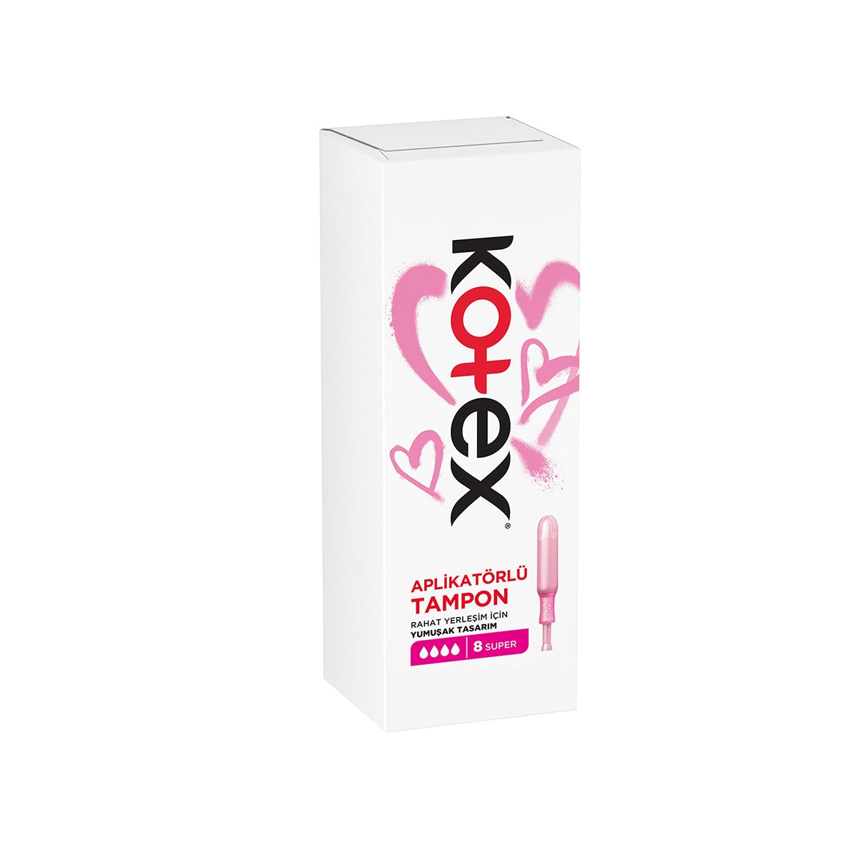 Tampon Aplikatörlü Süper 8'li