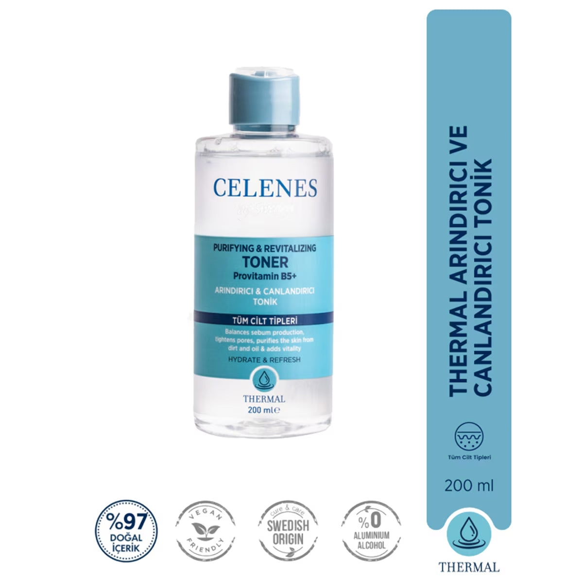 Thermal Arındırıcı ve Canlandırıcı Yüz Bakım Toniği 200 ml