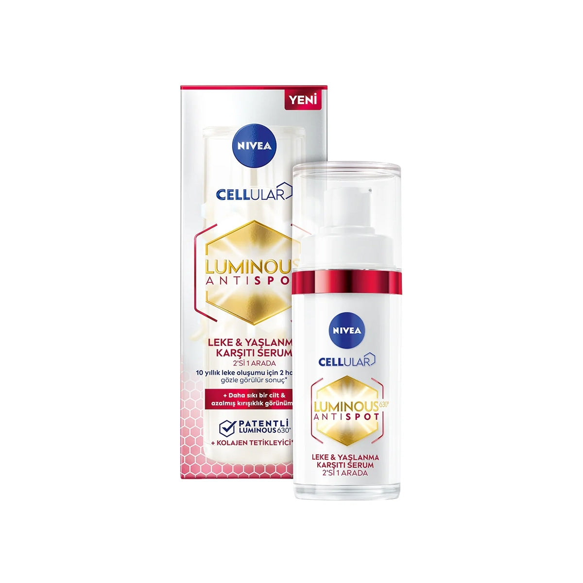 Luminous630 Yüz Bakım Serumu Yaşlanma ve Leke 30 ml