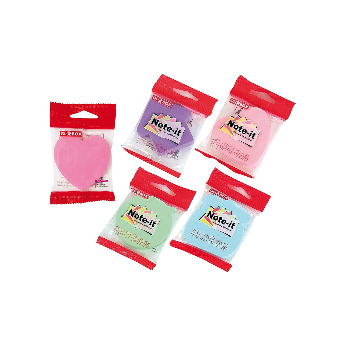 Yapışkanlı Not Kağıdı 100 Yaprak (Asortili)