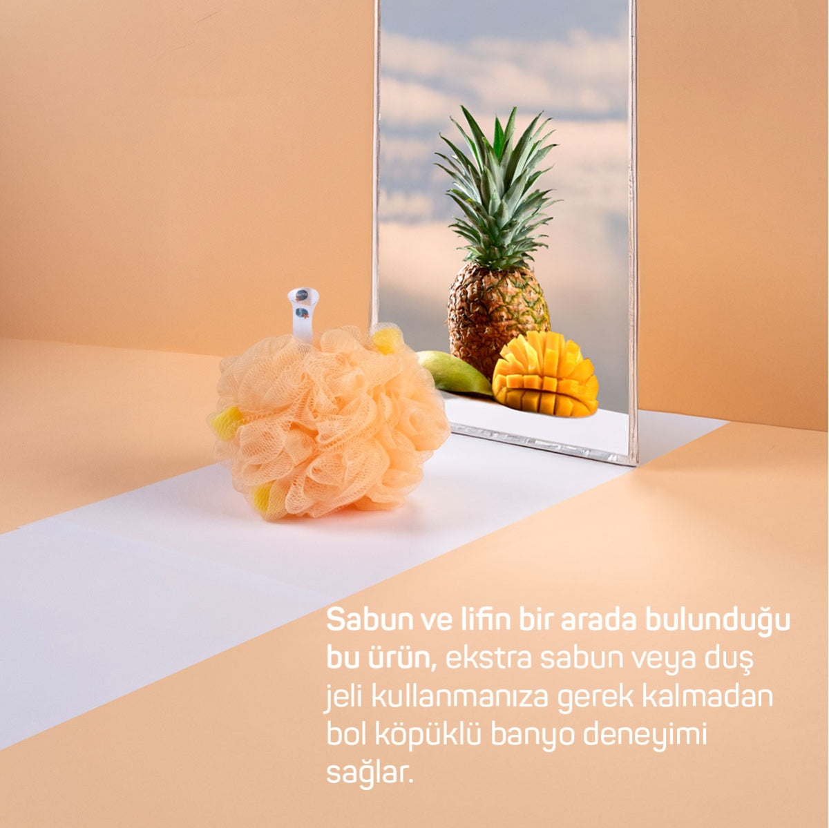 Sabunlu Banyo Lifi Mango - Ananas