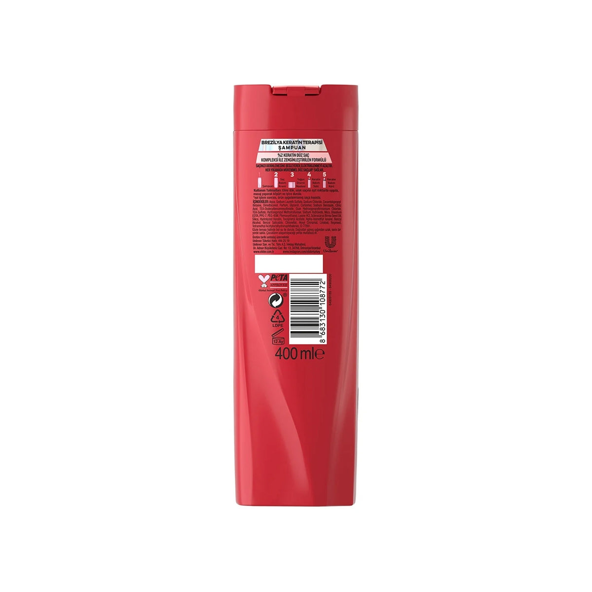 Şampuan Brezilya Keratin Terapisi 400 Ml
