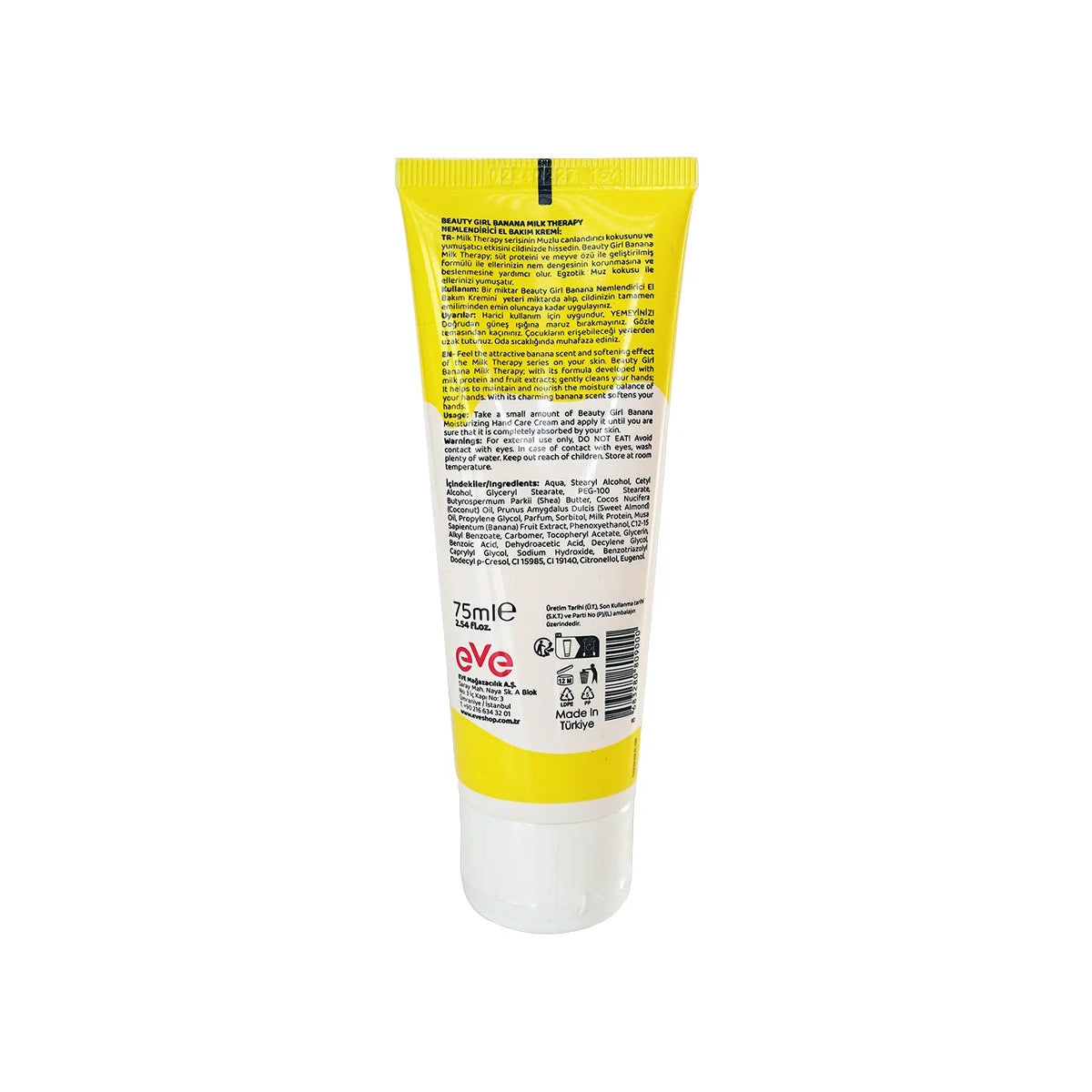 EL KREMİ MUZ MILK THERAPY 75 ML