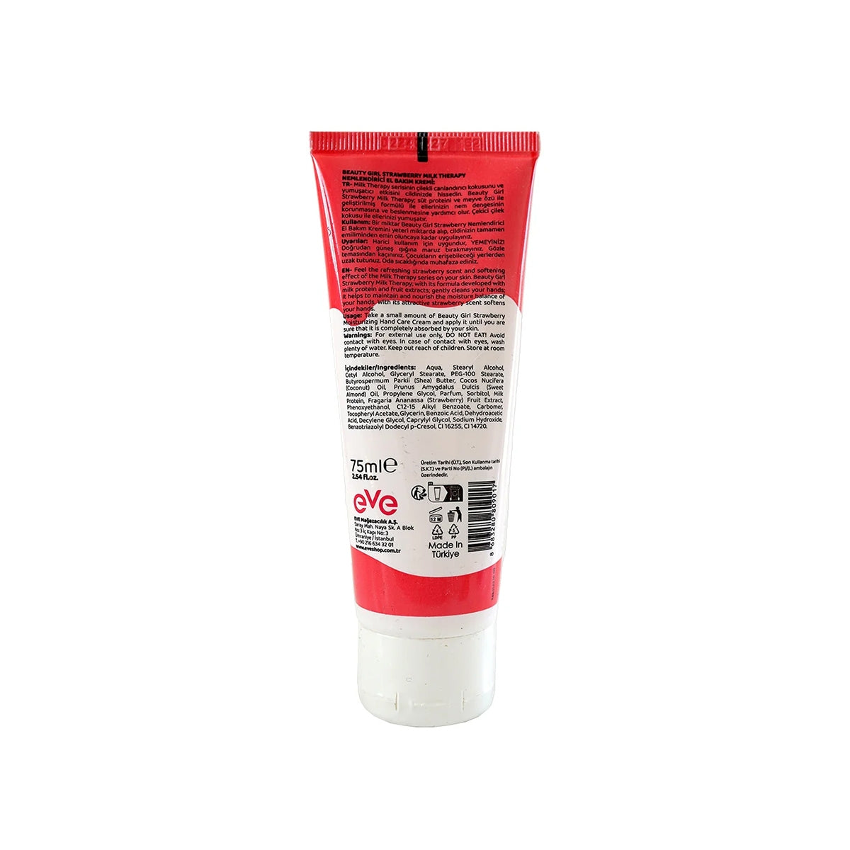 EL KREMİ ÇİLEK MILK THRAPY 75 ML