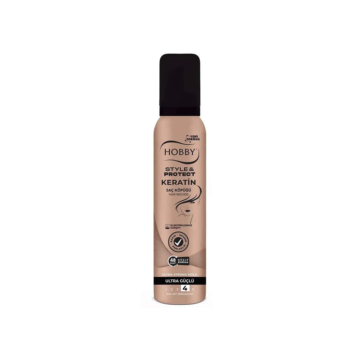 Style and Protect Keratin Güçlü Tutuş Saç Köpüğü 150 ml