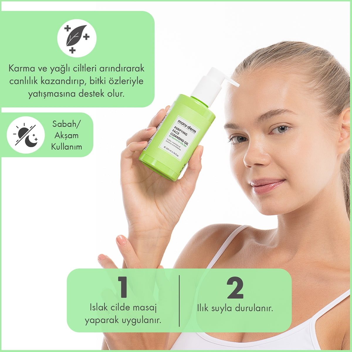 Karma Ve Yağlı Ciltlere Özel Salisilik Asit Yüz Temizleme Jeli 200 ml