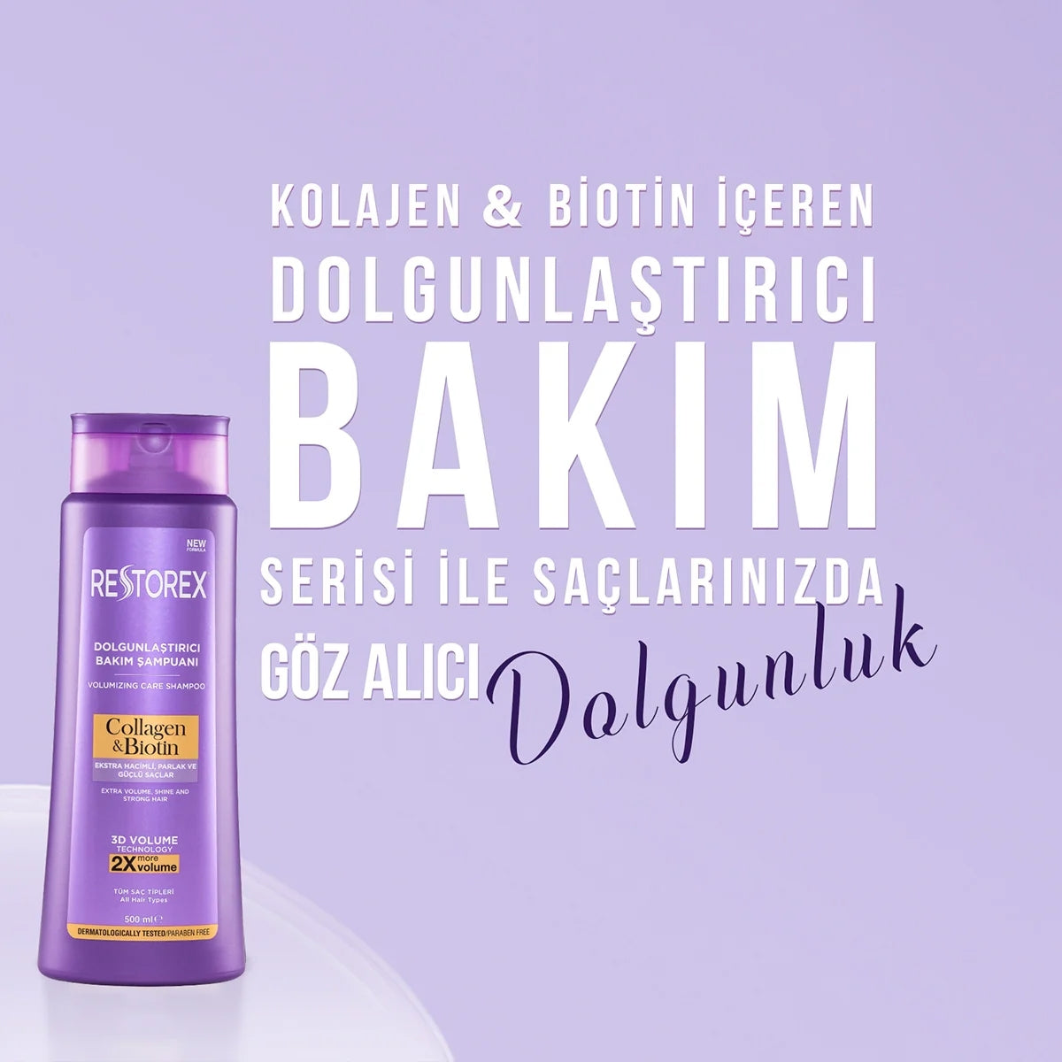 Kolajen ve Biotin Şampuan 500 ml