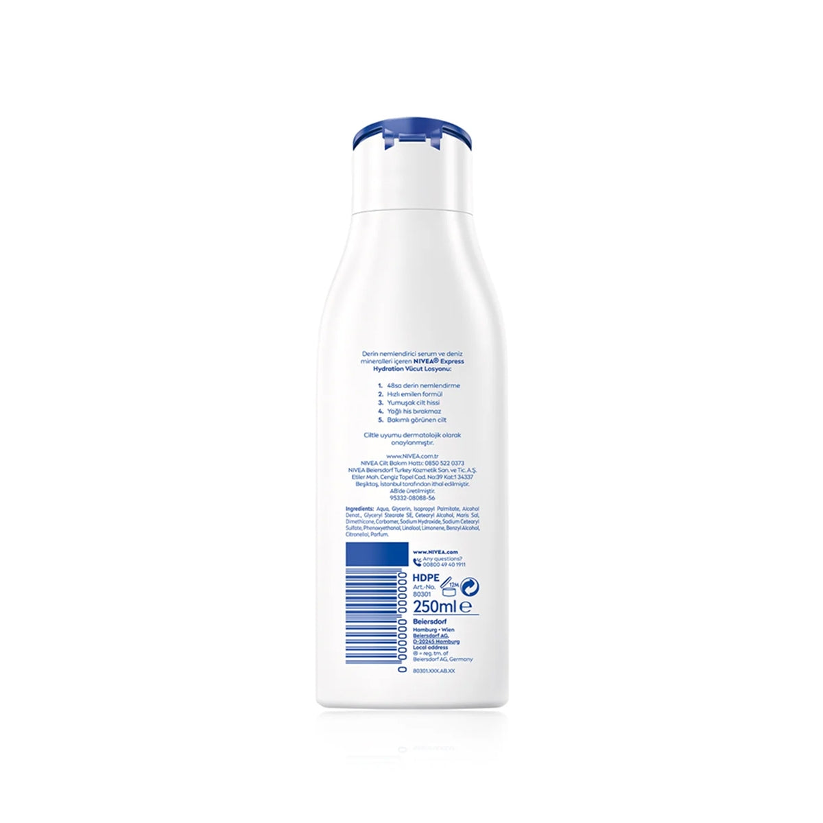 VUCUT LOSYONU EXP. HYDRATION 250ML