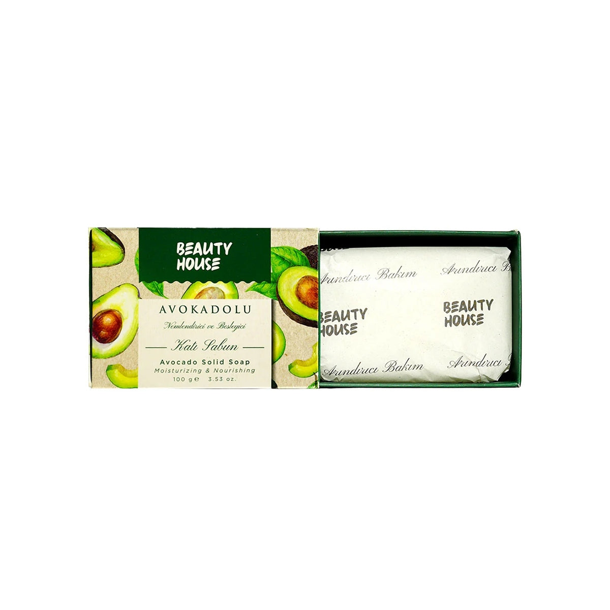 Beauty House Avokadolu Katı Sabun 100 GR