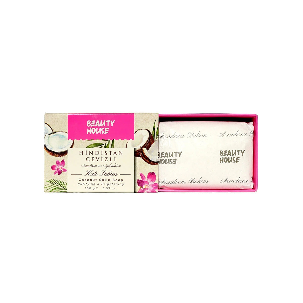 Beauty House Hindistan Cevizli Katı Sabun 100 GR