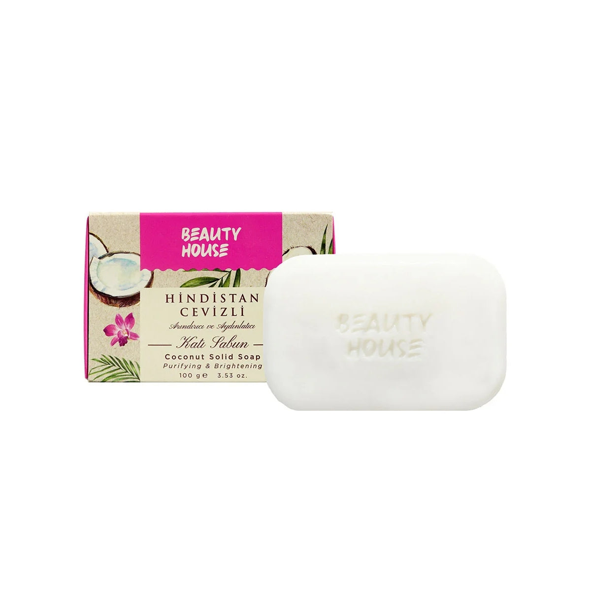 Beauty House Hindistan Cevizli Katı Sabun 100 GR