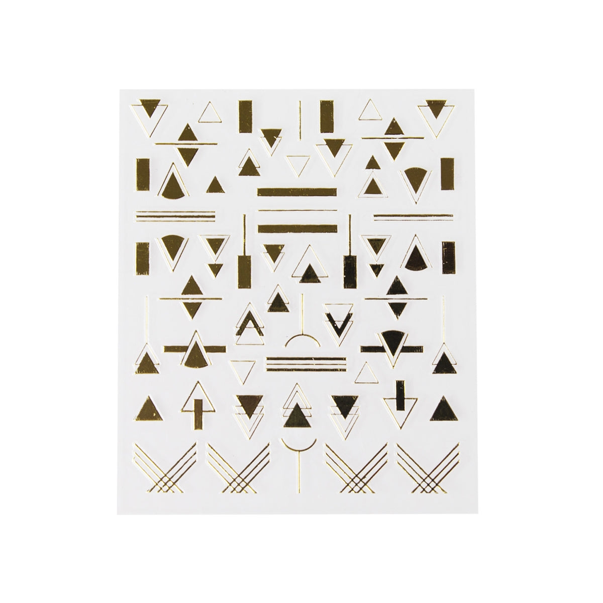 Tırnak Stıcker Geometrik