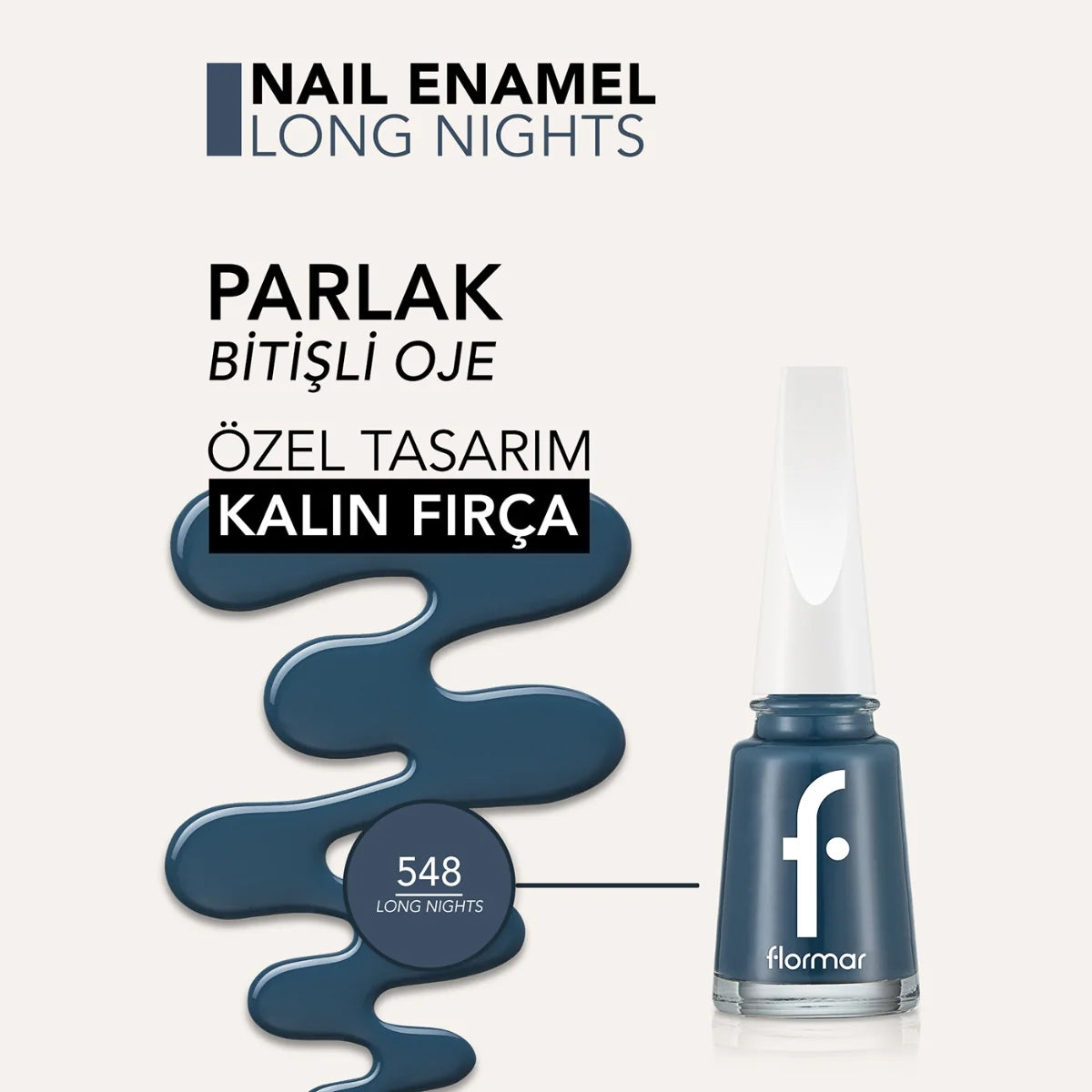 Oje Nail Enamel 548 Long Nights