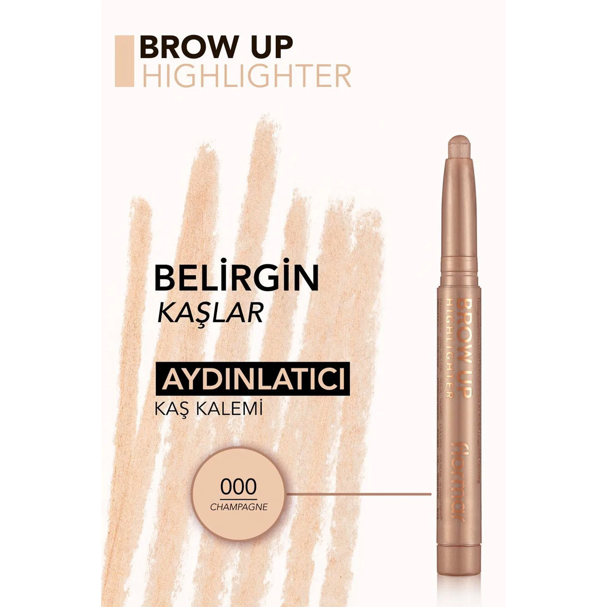 Brow Up Yumuşak Dokulu ve Yoğun Işıltılı Asansörlü Kaş Altı Aydınlatma
Kalemi