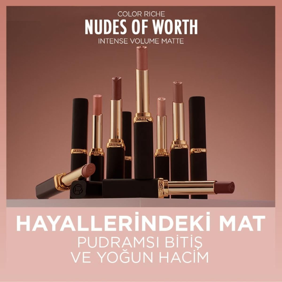 Color Riche Intense Volume Matte Ruj 520 Le Nude Defiant